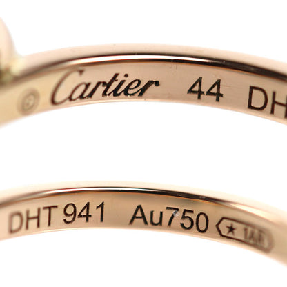 CARTIER カルティエ K18PG ピンクゴールド ディアマンレジェ リング・指輪 ダイヤモンド 4号 2.2g レディース【中古】【美品】