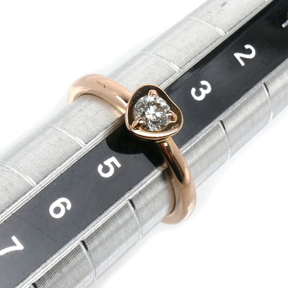 CARTIER カルティエ K18PG ピンクゴールド ディアマンレジェ リング・指輪 ダイヤモンド 4号 2.2g レディース【中古】【美品】