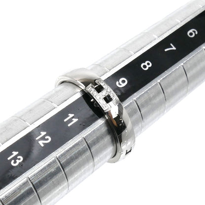 HERMES エルメス K18WG ホワイトゴールド エヴァー・ヘラクレス リング・指輪 H119853B 00050 ダイヤモンド 10号 50 3.8g レディース【中古】【美品】