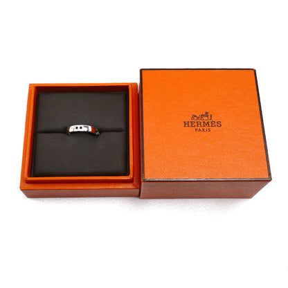HERMES エルメス K18WG ホワイトゴールド エヴァー・ヘラクレス リング・指輪 H119853B 00050 ダイヤモンド 10号 50 3.8g レディース【中古】【美品】
