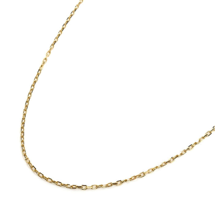 CARTIER カルティエ K18YG イエローゴールド チェーン ネックレス B7060700 2.9g 38/42/46cm レディース【中古】【美品】