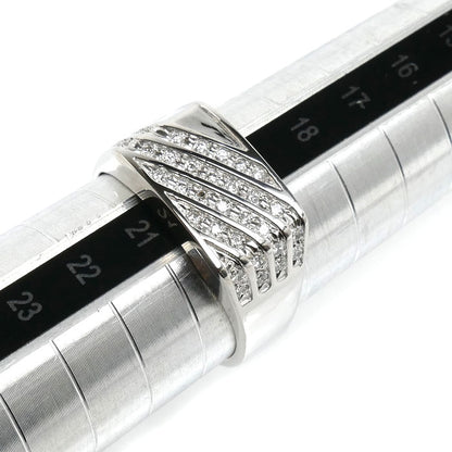 Pt900プラチナ リング・指輪 ダイヤモンド0.25ct 20号 11.7g メンズ【中古】【美品】
