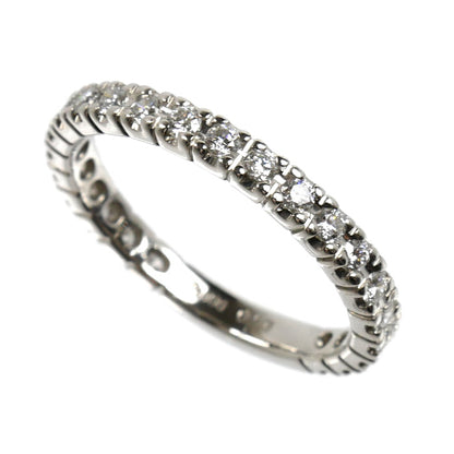 Pt900プラチナ エタニティ リング・指輪 ダイヤモンド0.56ct 15号 4.0g レディース【中古】【美品】