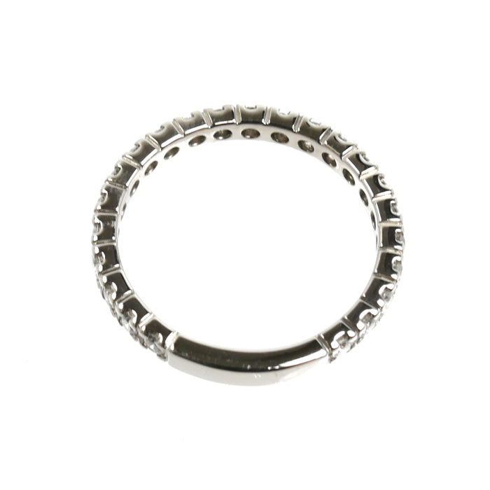 Pt900プラチナ エタニティ リング・指輪 ダイヤモンド0.56ct 15号 4.0g レディース【中古】【美品】