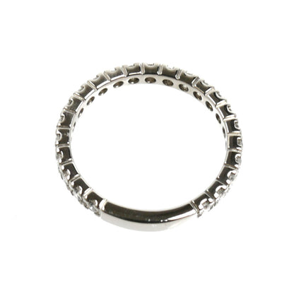 Pt900プラチナ エタニティ リング・指輪 ダイヤモンド0.56ct 15号 4.0g レディース【中古】【美品】