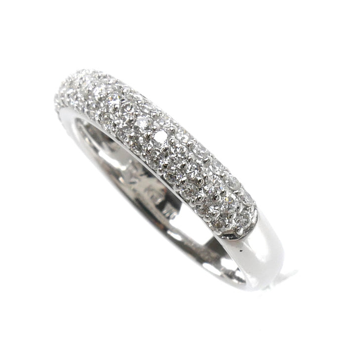 Ponte Vecchio ポンテヴェキオ K18WG ホワイトゴールド リング・指輪 ダイヤモンド0.50ct 10号 3.7g レディース【中古】【美品】