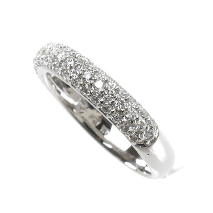 Ponte Vecchio ポンテヴェキオ K18WG ホワイトゴールド リング・指輪 ダイヤモンド0.50ct 10号 3.7g レディース【中古】【美品】