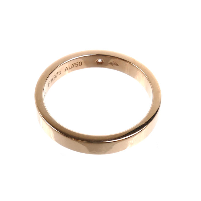 CARTIER カルティエ K18PG ピンクゴールド Cドゥ カルティエ ウェディング 1Pダイヤ リング・指輪 B4086453 ダイヤモンド 13号 53 3.8g レディース【中古】【美品】