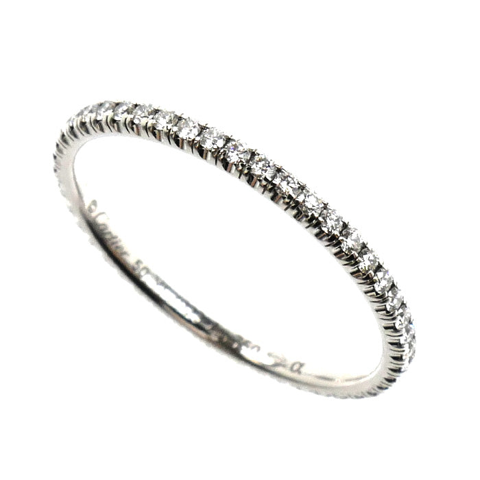 CARTIER カルティエ K18WG ホワイトゴールド フルエタニティ リング・指輪 B4210450 ダイヤモンド 10号 50 1.2g レディース【中古】【美品】