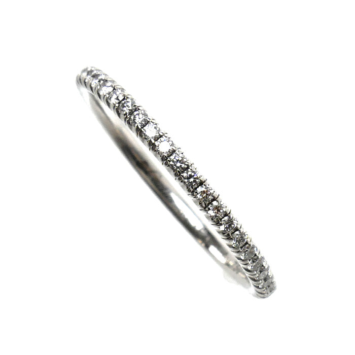 CARTIER カルティエ K18WG ホワイトゴールド フルエタニティ リング・指輪 B4210450 ダイヤモンド 10号 50 1.2g レディース【中古】【美品】
