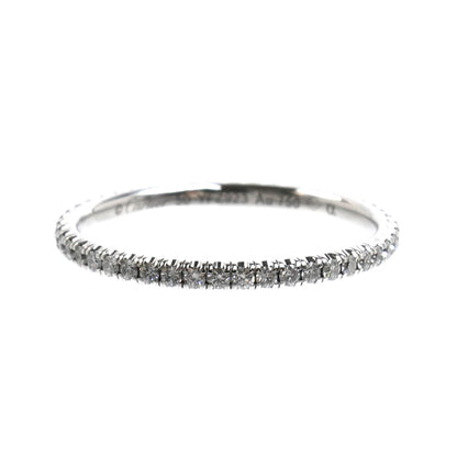 CARTIER カルティエ K18WG ホワイトゴールド フルエタニティ リング・指輪 B4210450 ダイヤモンド 10号 50 1.2g レディース【中古】【美品】