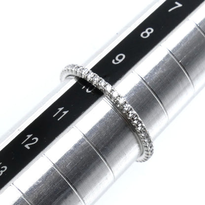 CARTIER カルティエ K18WG ホワイトゴールド フルエタニティ リング・指輪 B4210450 ダイヤモンド 10号 50 1.2g レディース【中古】【美品】