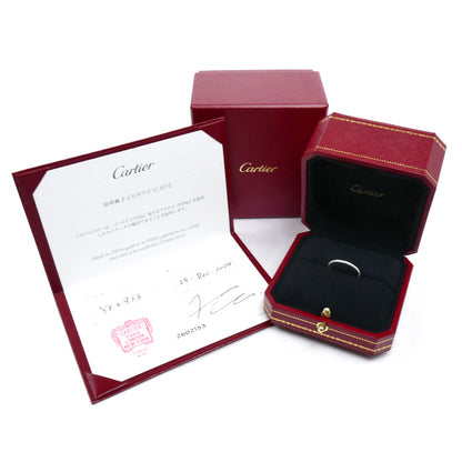CARTIER カルティエ K18WG ホワイトゴールド フルエタニティ リング・指輪 B4210450 ダイヤモンド 10号 50 1.2g レディース【中古】【美品】