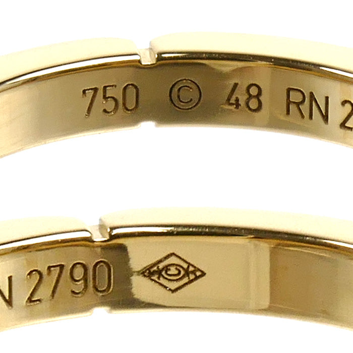 CARTIER カルティエ K18YG イエローゴールド マイヨンパンテール リング・指輪 B4079948 8号 48 3.8g レディース【中古】【美品】