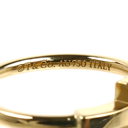 TIFFANY&Co. ティファニー K18YG イエローゴールド Tワイヤー リング・指輪 60147347 7号 2.8g レディース【中古】【美品】