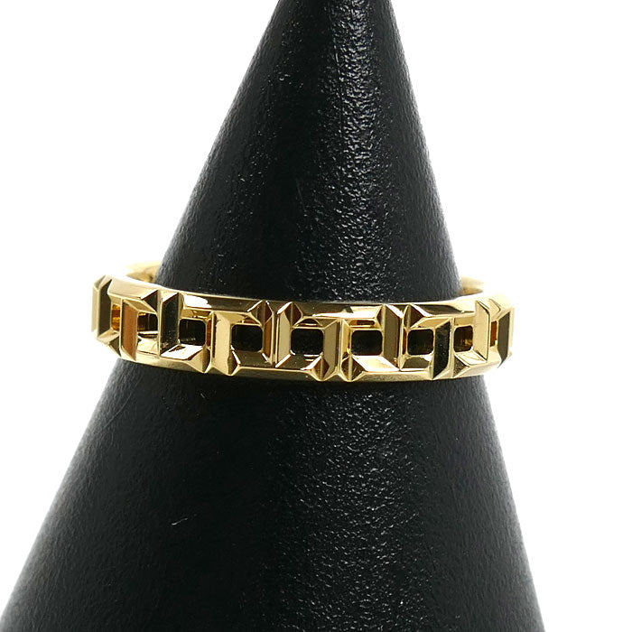 TIFFANY&Co. ティファニー K18YG イエローゴールド T トゥルー ナロー リング・指輪 62507802 9号 3g レディース【中古】