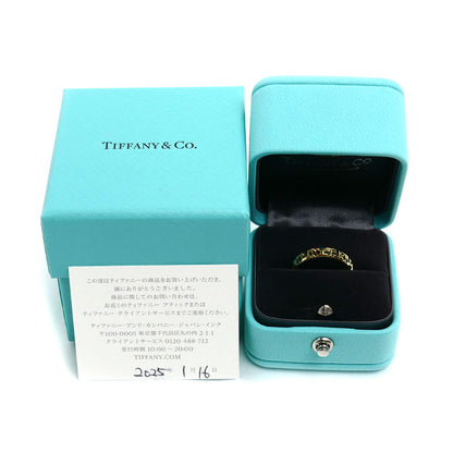 TIFFANY&Co. ティファニー K18YG イエローゴールド T トゥルー ナロー リング・指輪 62507802 9号 3g レディース【中古】
