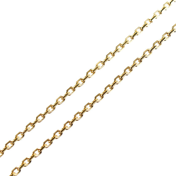 LOUIS VUITTON ルイ・ヴィトン K18YG イエローゴールド スター ブロッサムBB ネックレス Q03914 J53914 ダイヤモンド 3.9g 38.5/40.5cm ソーダライト×ダイヤモンド レディース【中古】