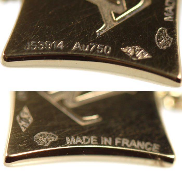 LOUIS VUITTON ルイ・ヴィトン K18YG イエローゴールド スター ブロッサムBB ネックレス Q03914 J53914 ダイヤモンド 3.9g 38.5/40.5cm ソーダライト×ダイヤモンド レディース【中古】