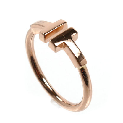 TIFFANY&Co. ティファニー K18PG ピンクゴールド Tワイヤー リング・指輪 60147391 9号 2.8g レディース【中古】【美品】
