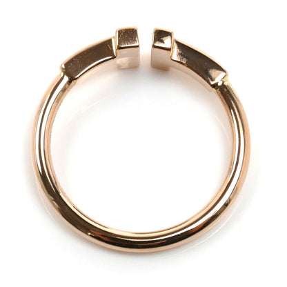 TIFFANY&Co. ティファニー K18PG ピンクゴールド Tワイヤー リング・指輪 60147391 9号 2.8g レディース【中古】【美品】