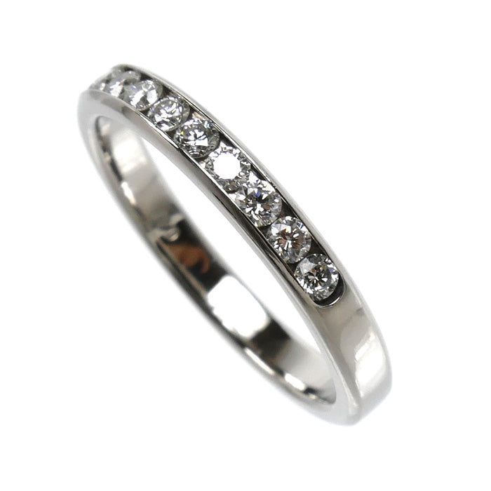 Pt950プラチナ リング・指輪 ダイヤモンド0.47ct 11号 3.2g レディース【中古】