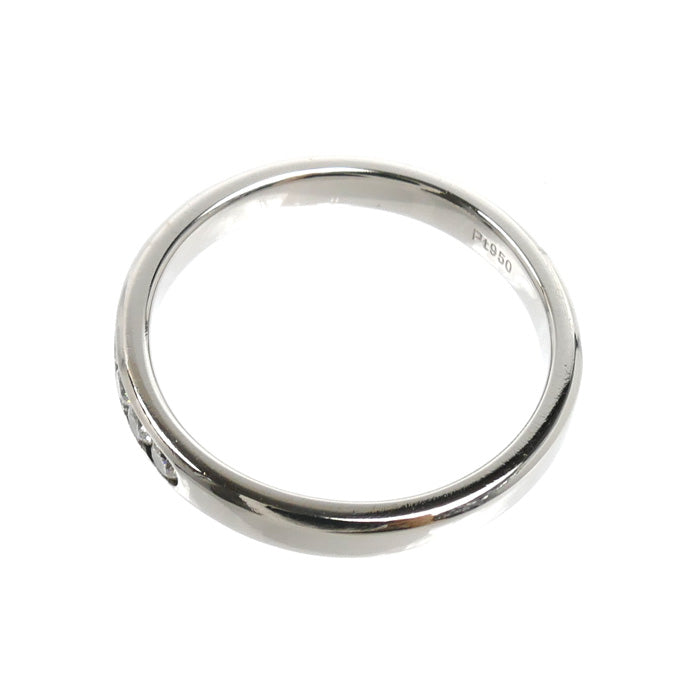 Pt950プラチナ リング・指輪 ダイヤモンド0.47ct 11号 3.2g レディース【中古】