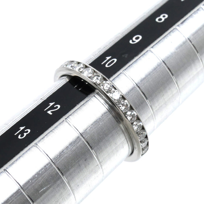 Pt950プラチナ リング・指輪 ダイヤモンド0.47ct 11号 3.2g レディース【中古】