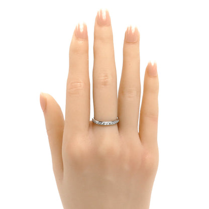 Pt950プラチナ リング・指輪 ダイヤモンド0.47ct 11号 3.2g レディース【中古】