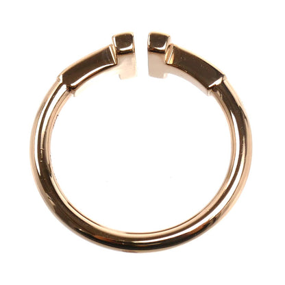 TIFFANY&Co. ティファニー K18PG ピンクゴールド Tワイヤー リング・指輪 7.5号 2.8g レディース【中古】【美品】