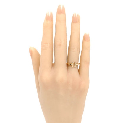 TIFFANY&Co. ティファニー K18PG ピンクゴールド Tワイヤー リング・指輪 7.5号 2.8g レディース【中古】【美品】