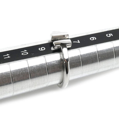TIFFANY&Co. ティファニー K18WG ホワイトゴールド Tワイヤー リング・指輪 60148369 9号 3.3g レディース【中古】【美品】