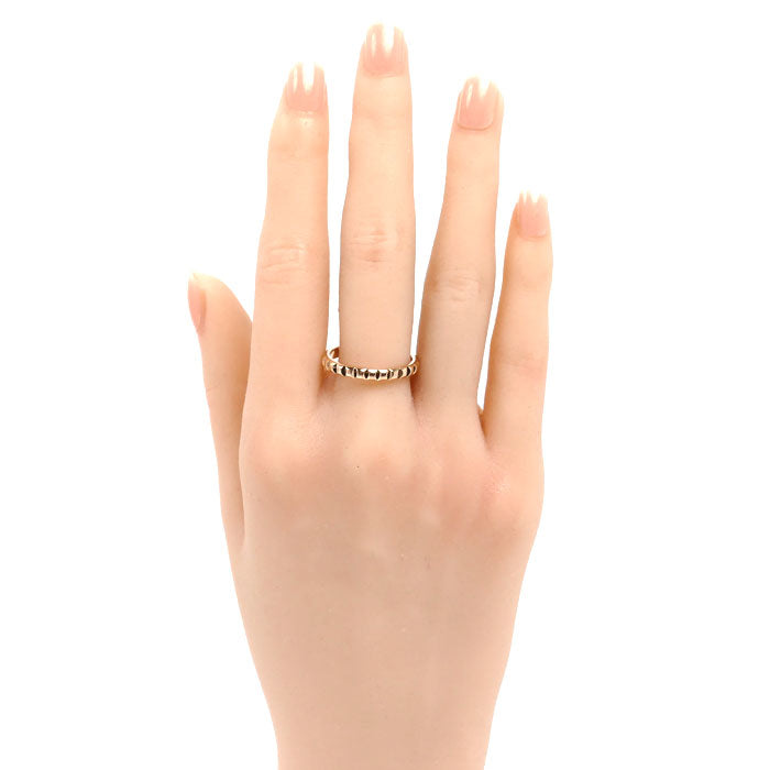 Boucheron ブシュロン K18PG ピンクゴールド キャトル クルドパリ ミディアム リング・指輪 JAL00108 18.5号 59 3.8g メンズ【中古】