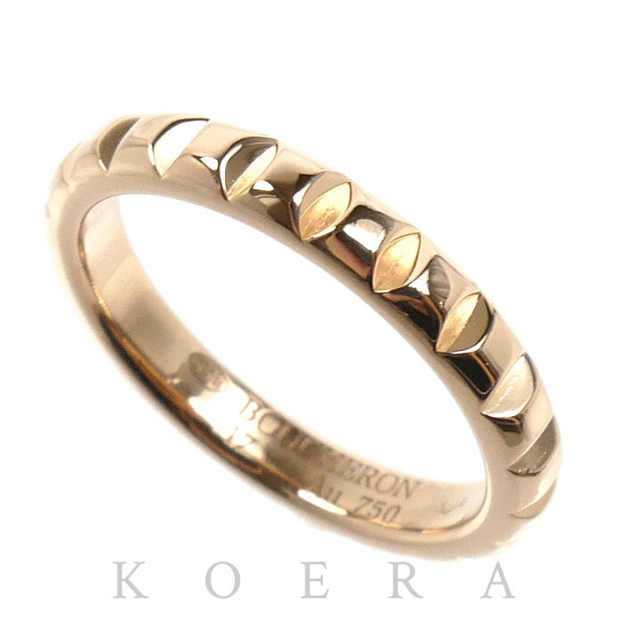 Boucheron ブシュロン K18PG ピンクゴールド キャトル クルドパリ ミディアム リング・指輪 JAL00108 7号 47 3.1g レディース【中古】【美品】