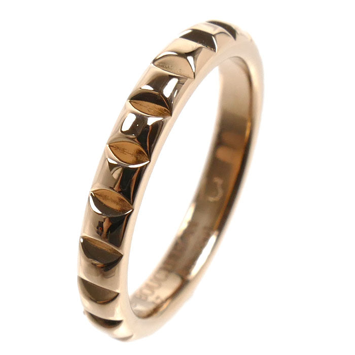 Boucheron ブシュロン K18PG ピンクゴールド キャトル クルドパリ ミディアム リング・指輪 JAL00108 7号 47 3.1g レディース【中古】【美品】
