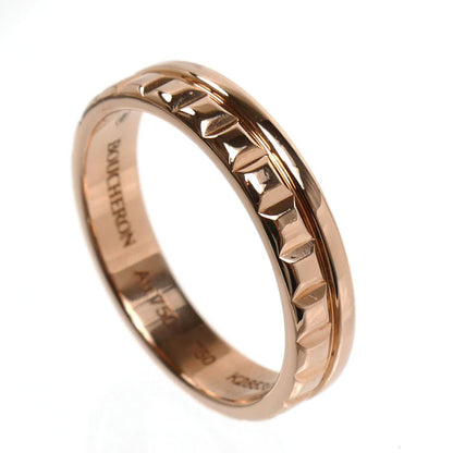 Boucheron ブシュロン K18PG ピンクゴールド キャトル ラディアント ハーフ リング・指輪 JAL00249 10号 50 3.8g レディース【中古】【美品】