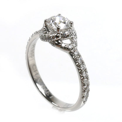 Chaumet ショーメ Pt950プラチナ リアン ダムール リング・指輪 J3LG22 ダイヤモンド0.50ct 11号 4.2g レディース【中古】【美品】