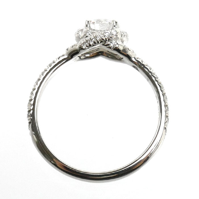 Chaumet ショーメ Pt950プラチナ リアン ダムール リング・指輪 J3LG22 ダイヤモンド0.50ct 11号 4.2g レディース【中古】【美品】