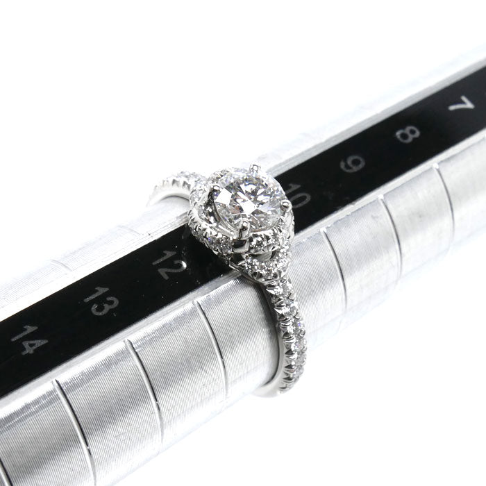 Chaumet ショーメ Pt950プラチナ リアン ダムール リング・指輪 J3LG22 ダイヤモンド0.50ct 11号 4.2g レディース【中古】【美品】