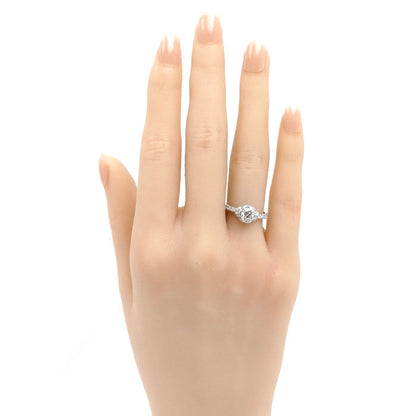 Chaumet ショーメ Pt950プラチナ リアン ダムール リング・指輪 J3LG22 ダイヤモンド0.50ct 11号 4.2g レディース【中古】【美品】
