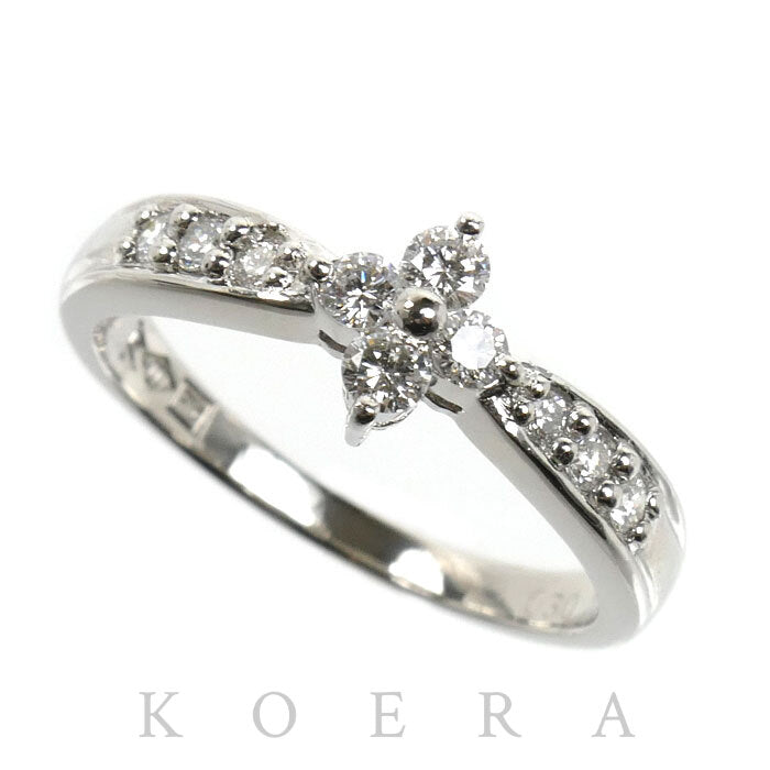 Pt900プラチナ リング・指輪 ダイヤモンド0.30ct 12.5号 4.2g レディース【中古】【美品】