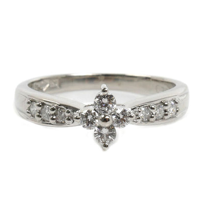 Pt900プラチナ リング・指輪 ダイヤモンド0.30ct 12.5号 4.2g レディース【中古】【美品】