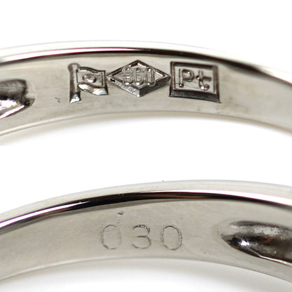 Pt900プラチナ リング・指輪 ダイヤモンド0.30ct 12.5号 4.2g レディース【中古】【美品】