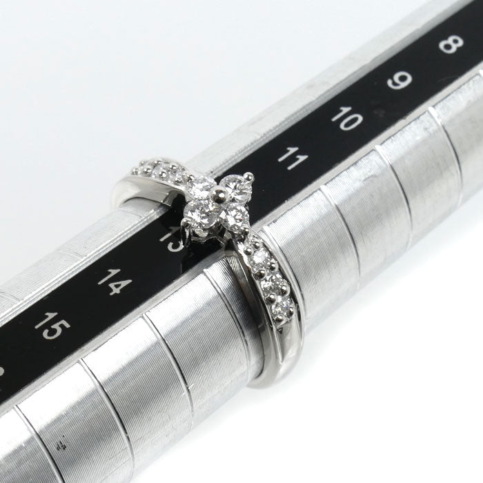 Pt900プラチナ リング・指輪 ダイヤモンド0.30ct 12.5号 4.2g レディース【中古】【美品】