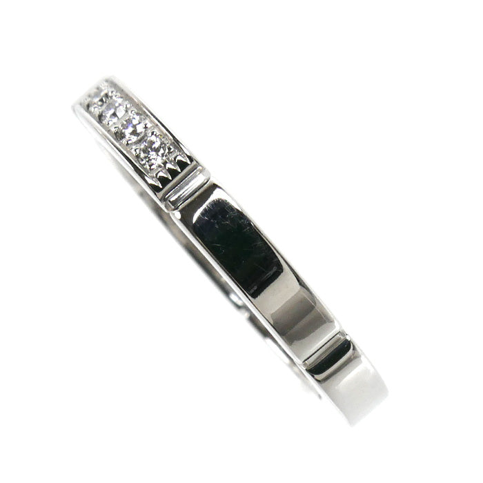 CARTIER カルティエ K18WG ホワイトゴールド マイヨンパンテール 4Pダイヤ リング・指輪 B4080449 ダイヤモンド 9号 49 4.0g レディース【中古】【美品】
