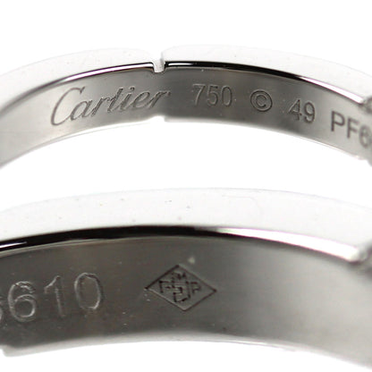 CARTIER カルティエ K18WG ホワイトゴールド マイヨンパンテール 4Pダイヤ リング・指輪 B4080449 ダイヤモンド 9号 49 4.0g レディース【中古】【美品】