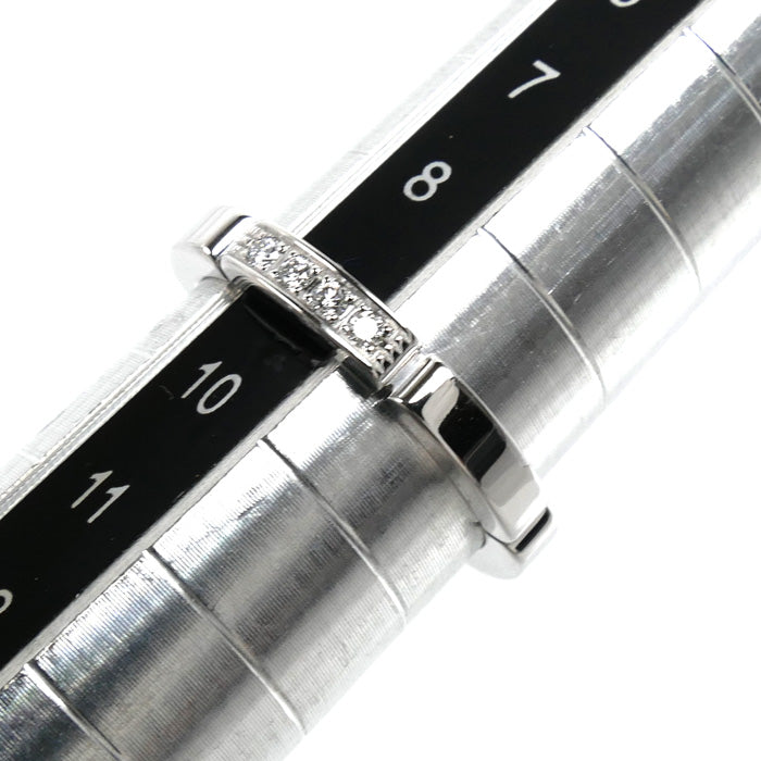 CARTIER カルティエ K18WG ホワイトゴールド マイヨンパンテール 4Pダイヤ リング・指輪 B4080449 ダイヤモンド 9号 49 4.0g レディース【中古】【美品】