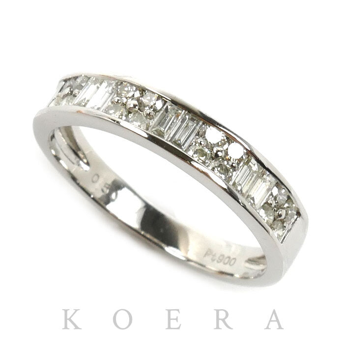 Pt900プラチナ リング・指輪 ダイヤモンド0.50ct 14号 3.7g レディース【中古】