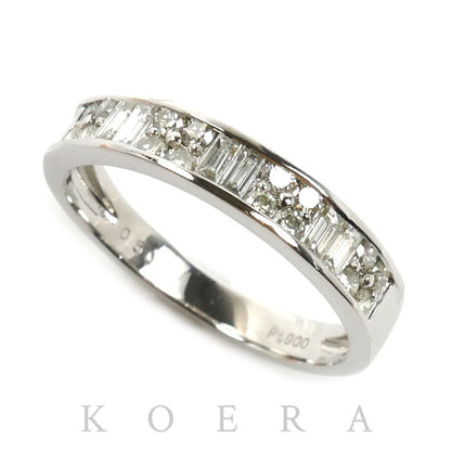 Pt900プラチナ リング・指輪 ダイヤモンド0.50ct 14号 3.7g レディース【中古】