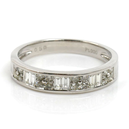 Pt900プラチナ リング・指輪 ダイヤモンド0.50ct 14号 3.7g レディース【中古】